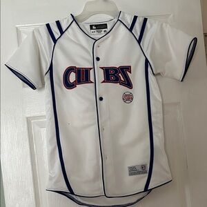 Cubs Kids Baseball Jersey - White and Blue